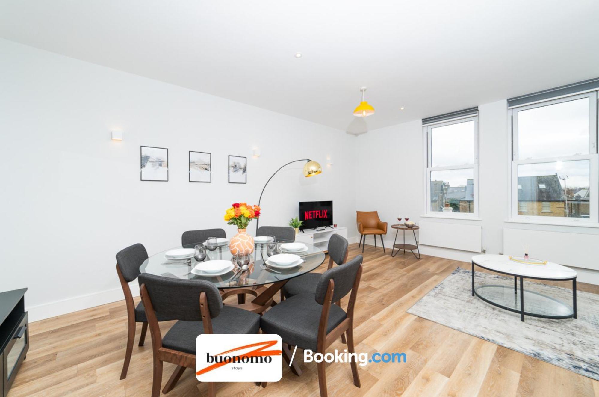 Two Bedroom Apartment At Buonomo Stays Short Lets & Serviced Accommodation Close To Wimbledon Tennis Courts London Exterior foto